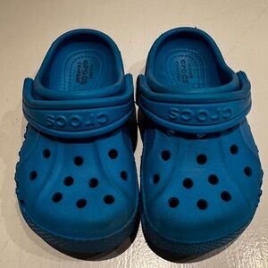 Crocs Kids Blue Clogs - C7